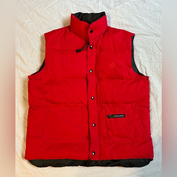 VTG Canada Goose Down Puffer Vest - Picture 1 of 11